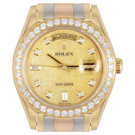 rolex day date white gold pearlmaster|rolex day date bracelet.